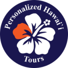 Personalized Hawaii Tours Logo. Offering Pearl Harbor private tours, private hiking tours on Oahu, private North Shore tours, and full island tours of Oahu, Hawaii.